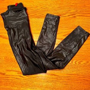 Spanx faux leather leggings